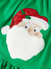 Load image into Gallery viewer, Santa Applique Striped Set
