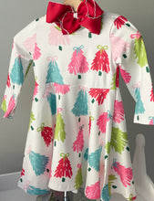 Load image into Gallery viewer, Colorful Christmas Tree Dress
