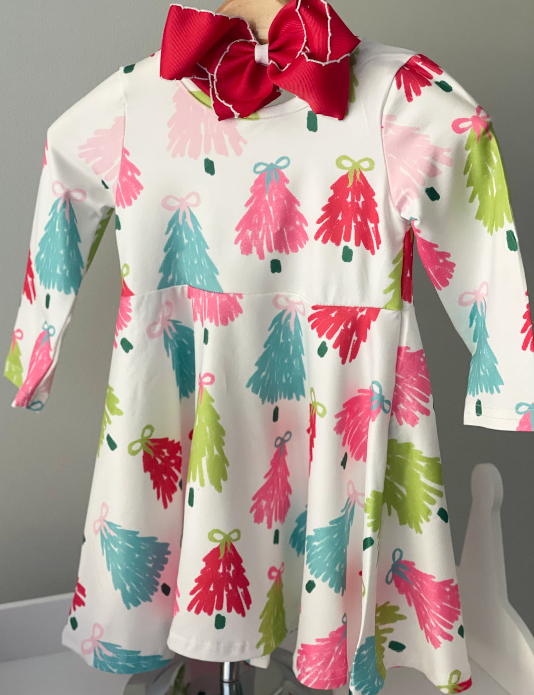 Colorful Christmas Tree Dress