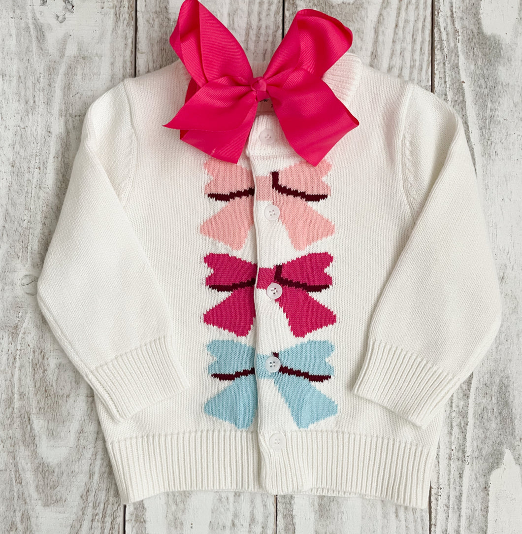 Bow Cardigan