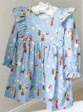 Load image into Gallery viewer, Nativity Ruffled Dress
