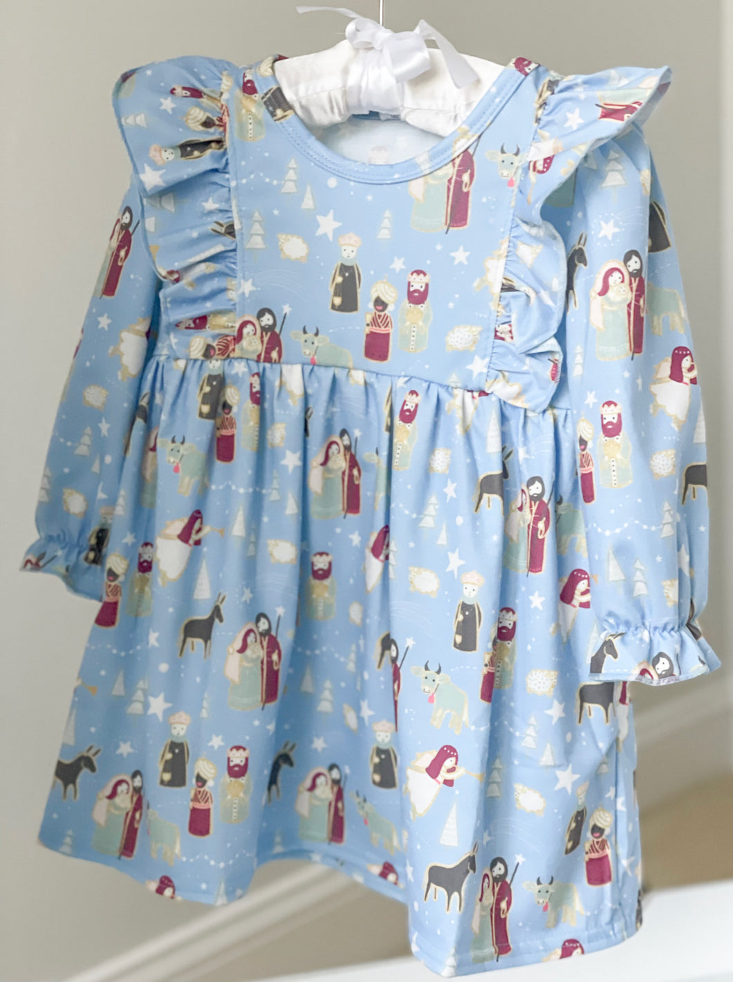 Nativity Ruffled Dress