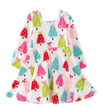 Load image into Gallery viewer, Colorful Christmas Tree Dress
