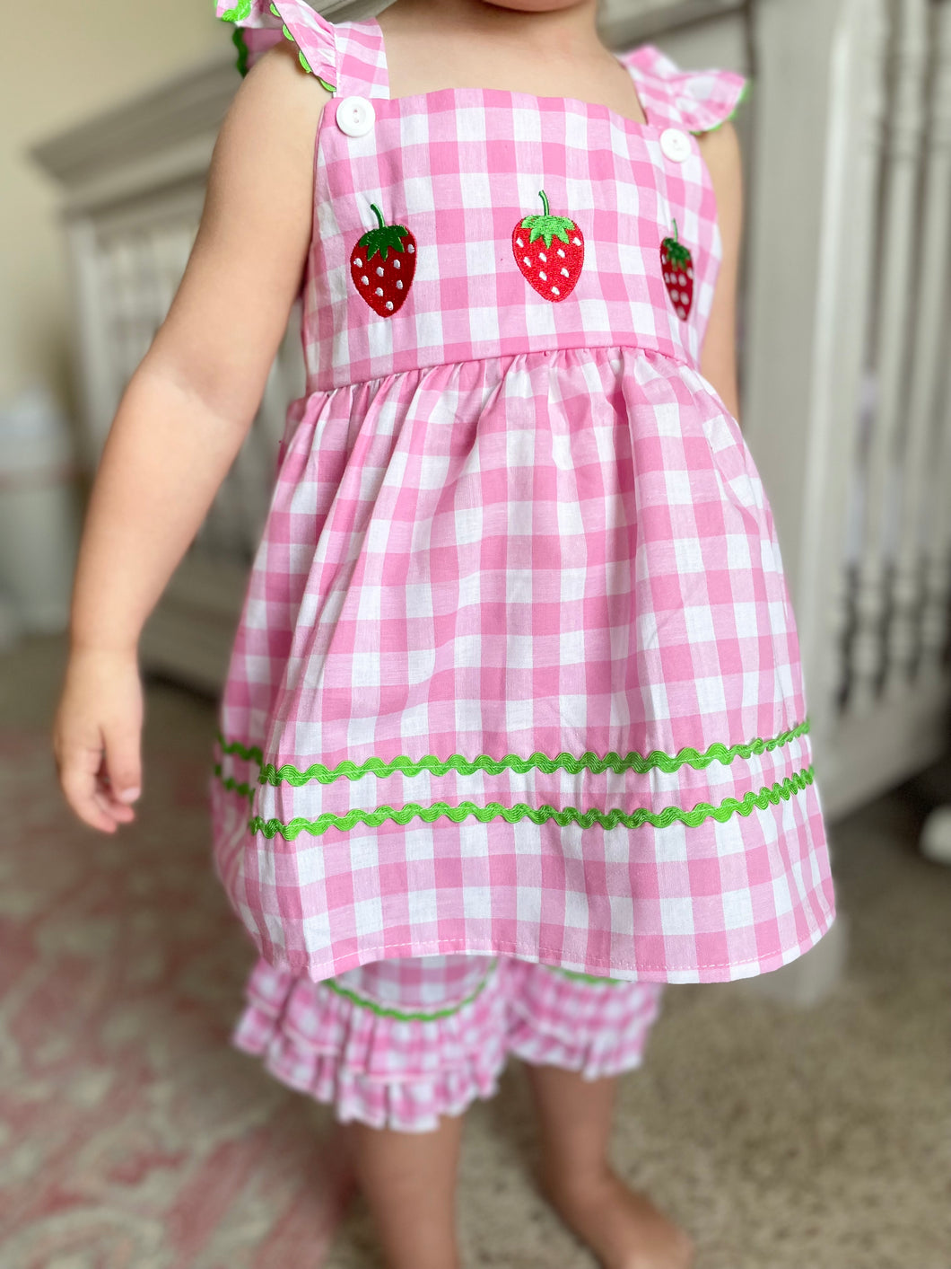 Strawberry Bloomer Set